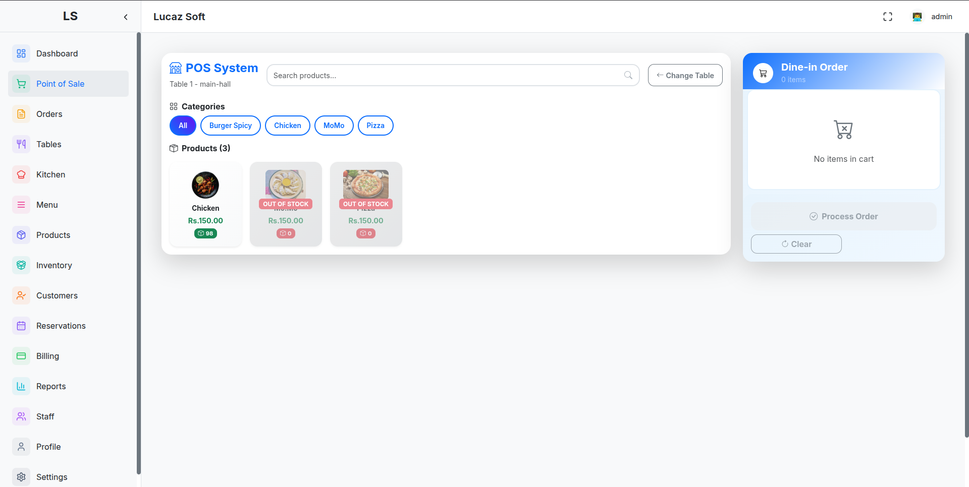 Lucazsoft POS - POS System screenshot